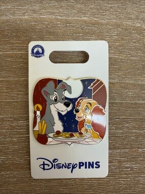 Disney Lady and the Tramp Enamel Pin - Multicolor